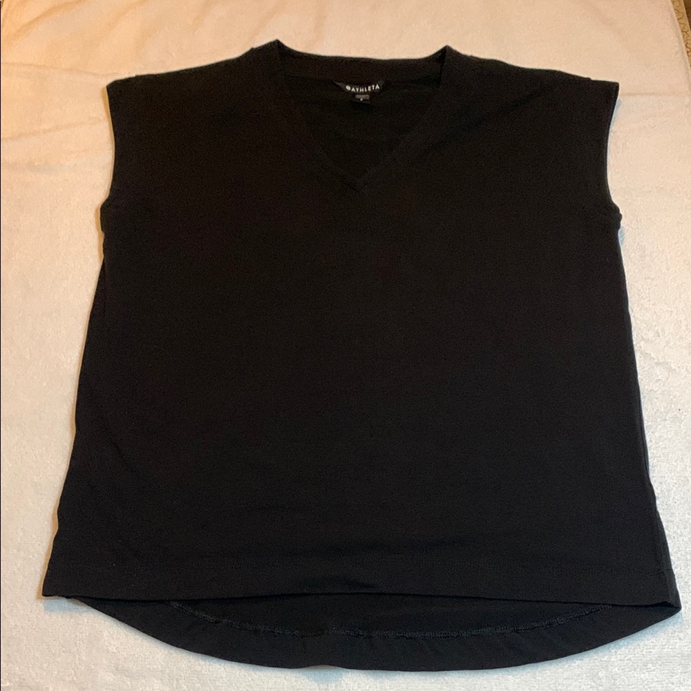Black Sleeveless Top
